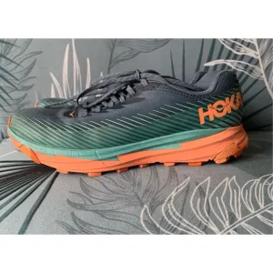 Hoka One One blue orange TORRENT 2 Running Gym Shoes Sneakers women’s 9