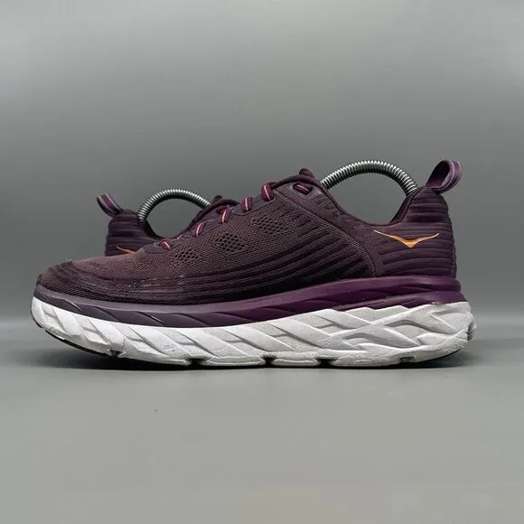Hoka One One Bondi 6 Women's Size 8 Running Shoes Vapor Artic Dusk 1019270 ADGJ