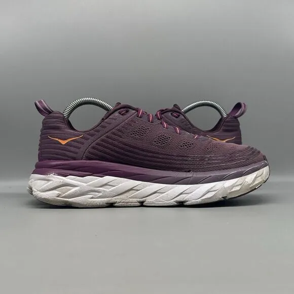 Hoka One One Bondi 6 Women's Size 8 Running Shoes Vapor Artic Dusk 1019270 ADGJ