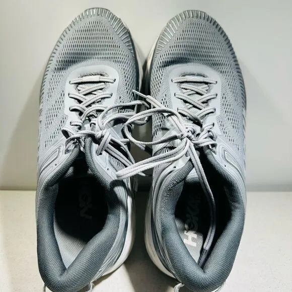 Hoka One One Bondi 7 Men's Size 10 4A Running Shoes Wild Dove Dark Shadow