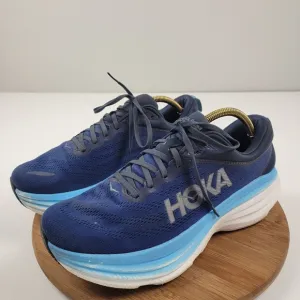 Hoka One One Bondi 8 Running Sneakers Mens Athletic Shoes Size 11 2E Walking