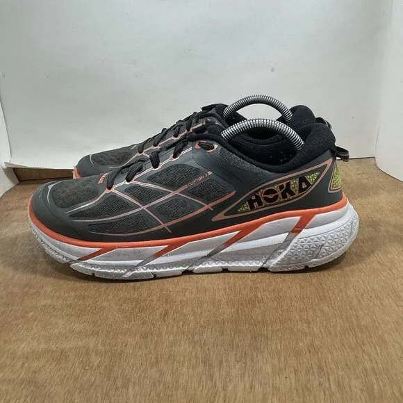 HOKA One One Clifton 2 Women’s Size 11 Running Shoes Grey