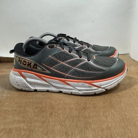 HOKA One One Clifton 2 Women’s Size 11 Running Shoes Grey