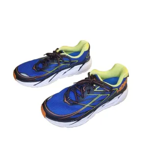 Hoka One One Clifton 3 Men's Size 12 Blue Running Shoes Sneakers 1012046BRON