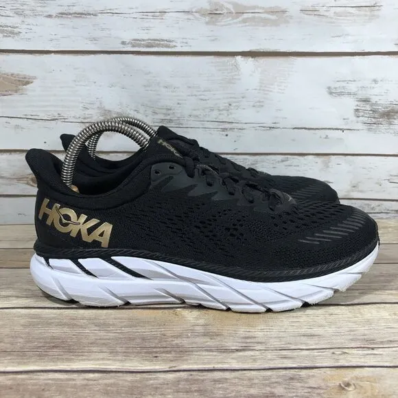 Hoka One One Clifton 7 Shoes Womens Size 9.5 Athletic Running Jogging Training