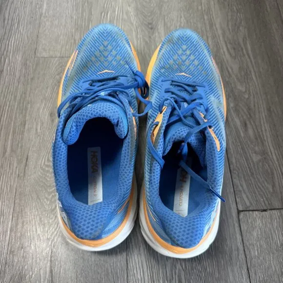 Hoka One One Clifton 9 1127895 CSAA Blue Running Shoes Sneakers Men's Size 13 D