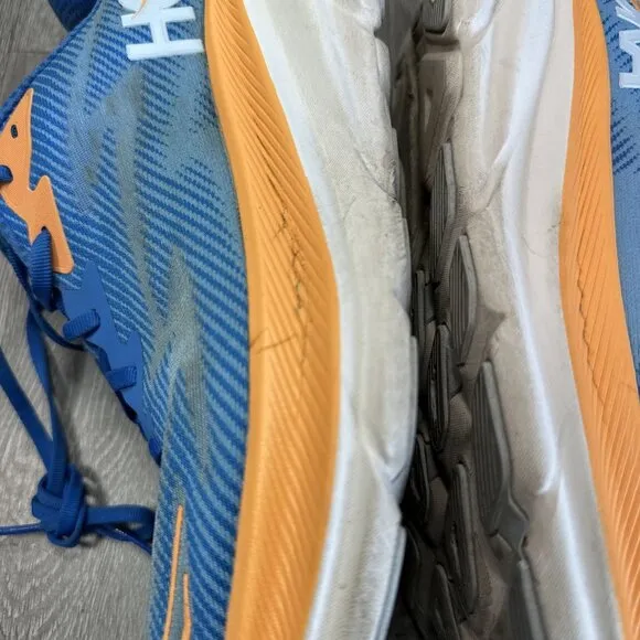 Hoka One One Clifton 9 1127895 CSAA Blue Running Shoes Sneakers Men's Size 13 D