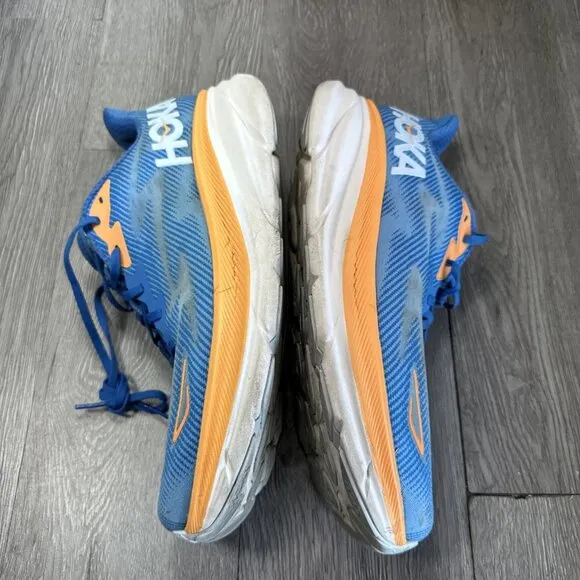 Hoka One One Clifton 9 1127895 CSAA Blue Running Shoes Sneakers Men's Size 13 D