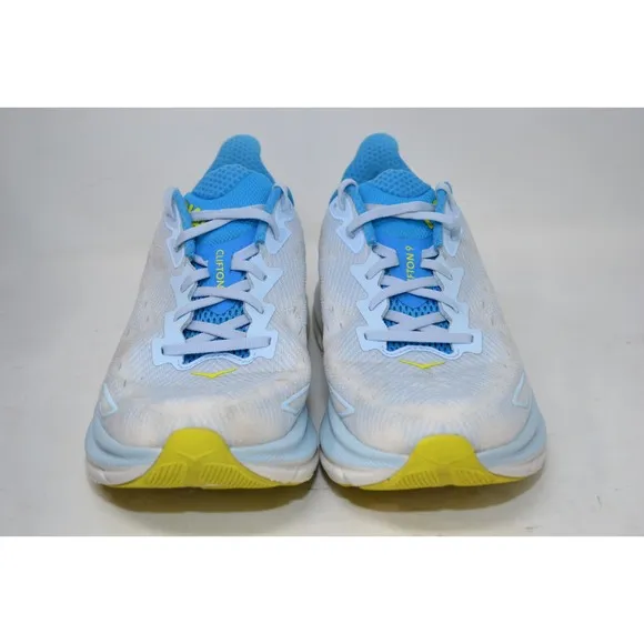 Hoka One One Clifton 9 Sneakers Mens 11 D Blue 1127895 IWEP Running Gym Shoes