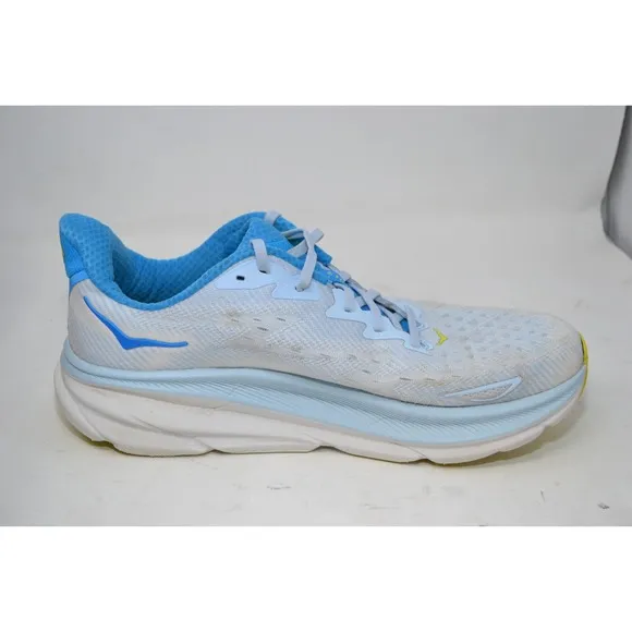 Hoka One One Clifton 9 Sneakers Mens 11 D Blue 1127895 IWEP Running Gym Shoes