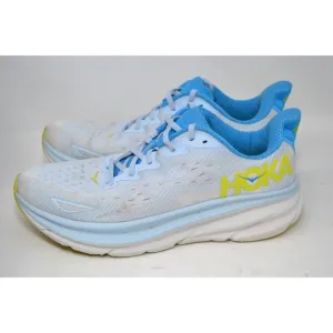 Hoka One One Clifton 9 Sneakers Mens 11 D Blue 1127895 IWEP Running Gym Shoes
