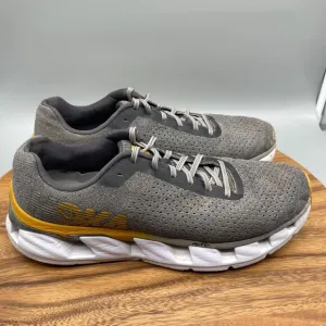 Hoka One One Elevon Shoes Mens Size 12 Gray Running Comfort Walking Sneakers