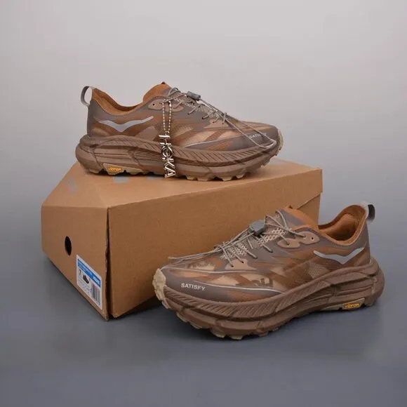 Hoka One One Hopara Cross Country Running Shoes Brown