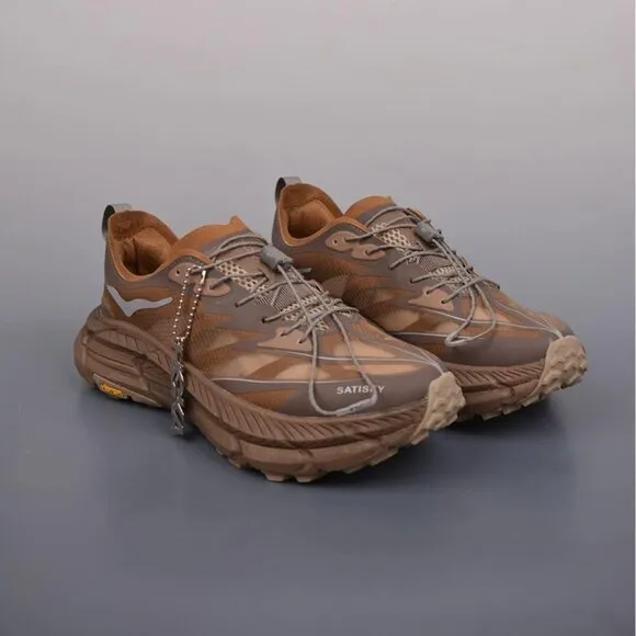 Hoka One One Hopara Cross Country Running Shoes Brown