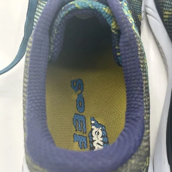 Hoka One One Hupana Sneakers Men's Size 10.5 Knit Running Shoes Tropical Blue