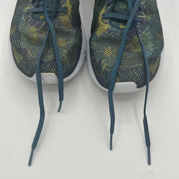 Hoka One One Hupana Sneakers Men's Size 10.5 Knit Running Shoes Tropical Blue