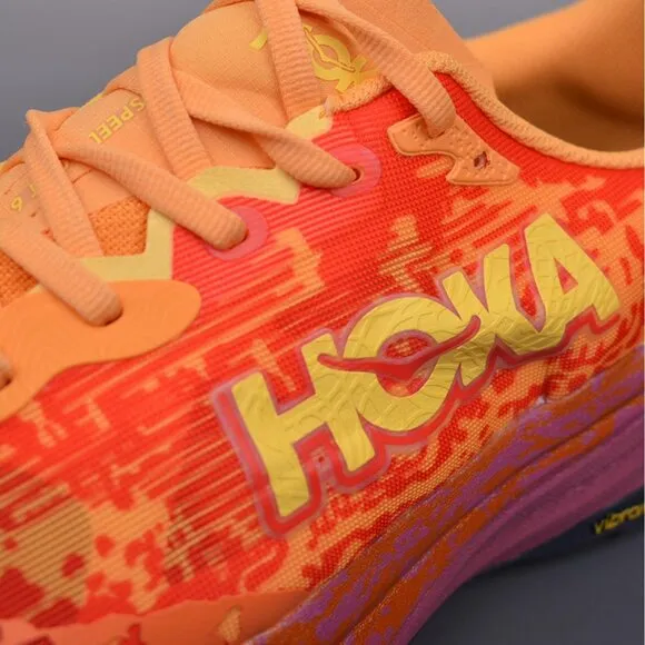 Hoka One One M Speedgoat 6 Orange Running Shoes