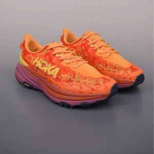 Hoka One One M Speedgoat 6 Orange Running Shoes