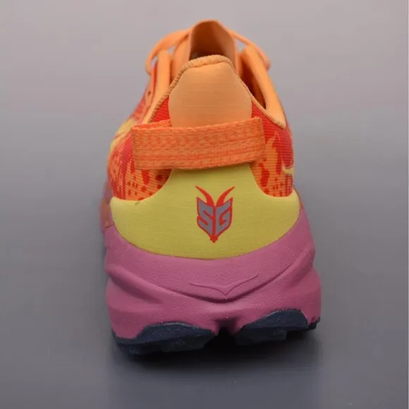 Hoka One One M Speedgoat 6 Orange Running Shoes