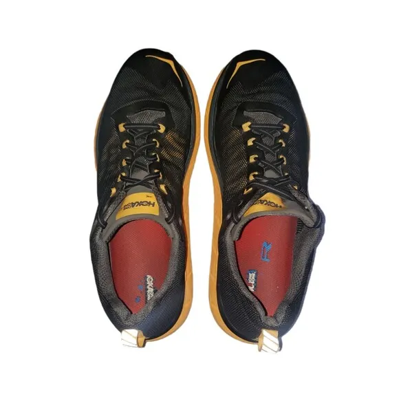 Hoka One One Men's Challenger ATR 4 Running Shoes Black and Orange Size 13