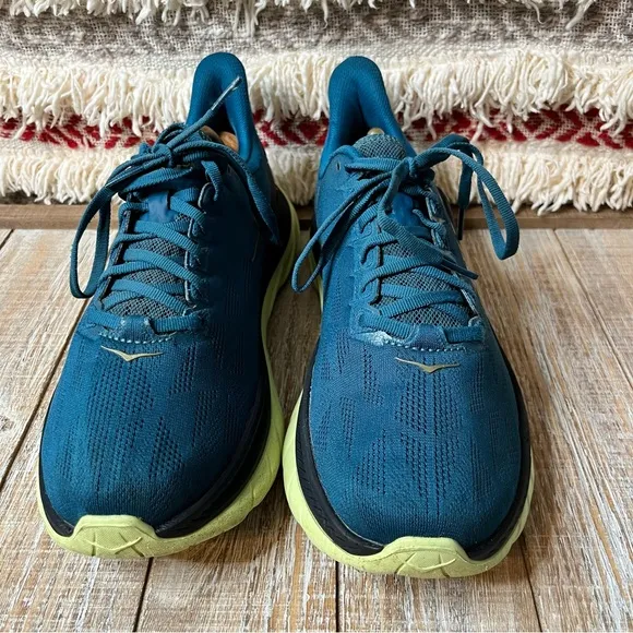 Hoka One One Mens Mach 4 1113528 BCBLC Blue Running Shoes Sneakers Size 9.5