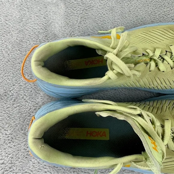 Hoka One One Rincon 3 Women's Running Shoes Size 8.5B Gym Trainers Authentic