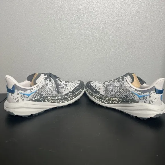 Hoka One One Speedgoat 6 GTX Men's Size 10 Blue Gray Running Shoes TRIED ON