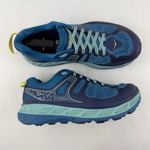 Hoka One One Stinson Atr 5 blue running shoes