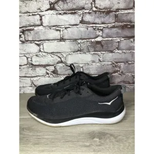Hoka One Hupana Flow 1102890 BDSD Black Running Shoes Sneakers Men Sz 13M US/48