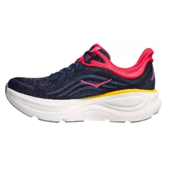 HOKA Women's Bondi 9 Running Shoes-Color: Navy/Pink