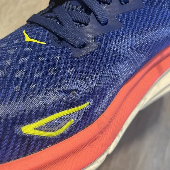 Hoka Women's Clifton 9 Blue Running Shoes