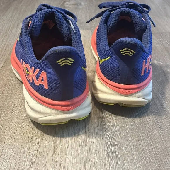 Hoka Women's Clifton 9 Blue Running Shoes