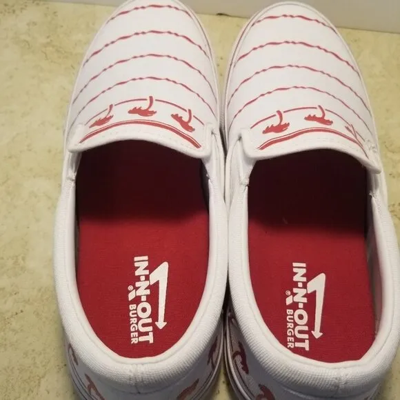 In and Out Burger Slip on Shoes