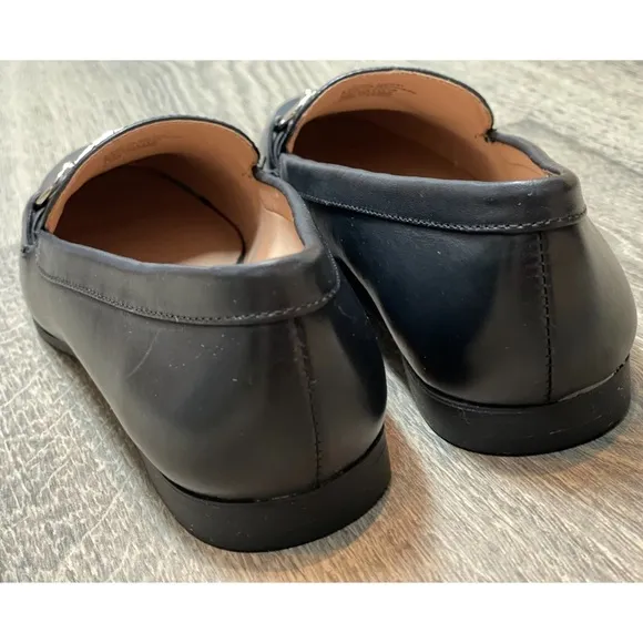 INC Gayyle Slip-On Black Leather Loafer