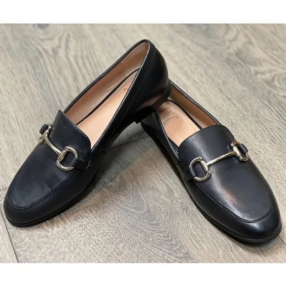 INC Gayyle Slip-On Black Leather Loafer