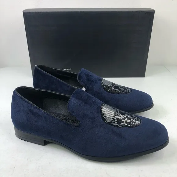 INC International Concepts Nova Navy Slip On Shoes