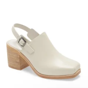 Intentionally Blank Honcho Mule Shoes Slingback Size 9 Women’s Square Toe
