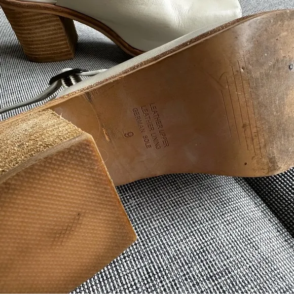 Intentionally Blank Honcho Mule Shoes Slingback Size 9 Women’s Square Toe