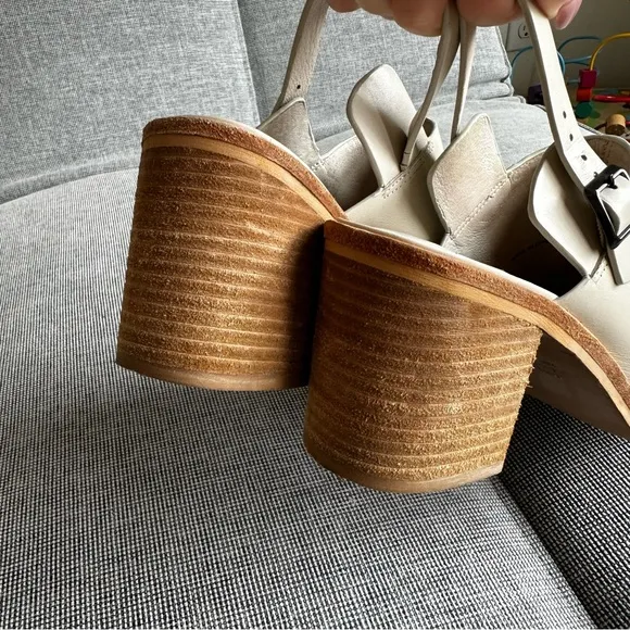 Intentionally Blank Honcho Mule Shoes Slingback Size 9 Women’s Square Toe