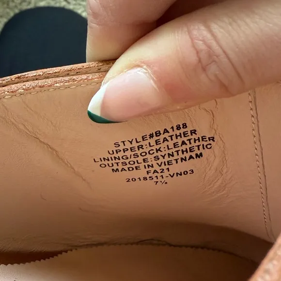 J. Crew Convertible Strap Leather Wood Clogs | 7.5