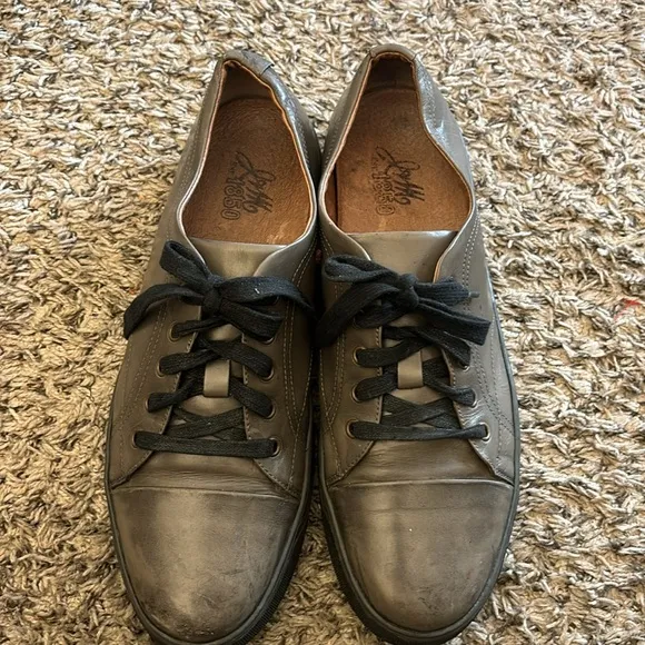 J&amp;M Est. 1850 Gray Leather Lace Up Men’s Sneaker Shoes US Size 11