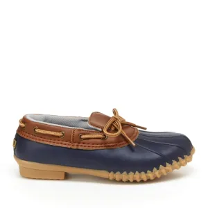 JBU By Jambu Women's Gwen-Garden Ready Duck Shoes - Navy/Whiskey Size 8 NIB