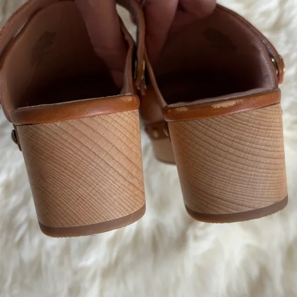 J.Crew Convertible Classic Leather Clogs Size: 8.5 Brown
