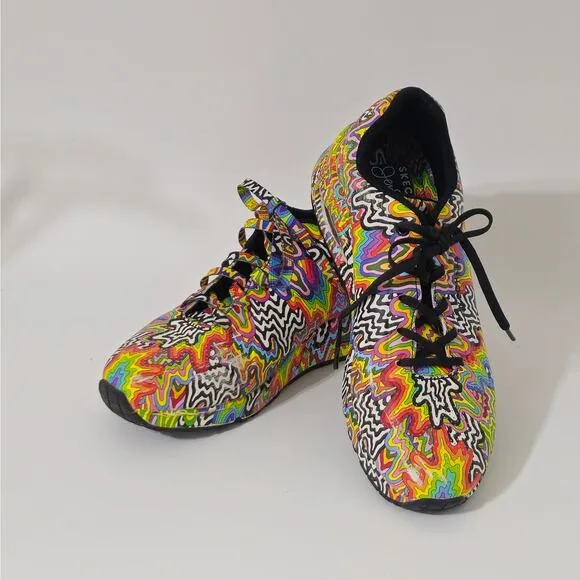 Jen Stark: Uno - Infinite Drip Skechers  Multi Color  Women's Size 8