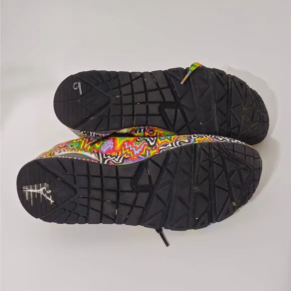 Jen Stark: Uno - Infinite Drip Skechers  Multi Color  Women's Size 8