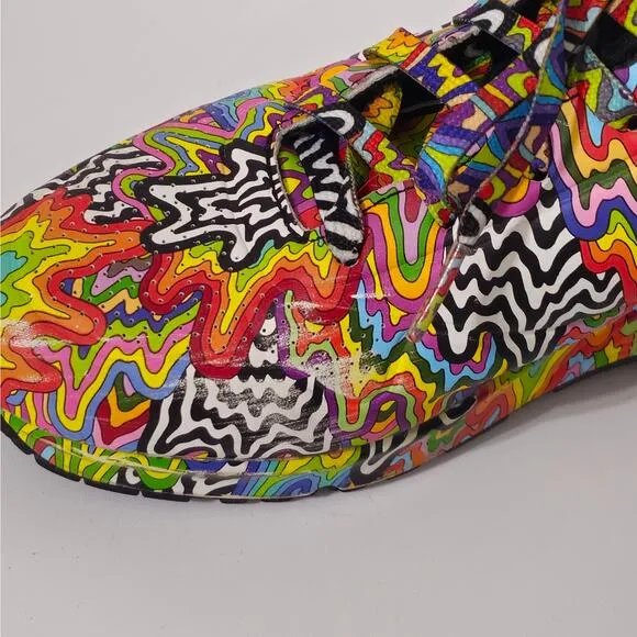 Jen Stark: Uno - Infinite Drip Skechers  Multi Color  Women's Size 8
