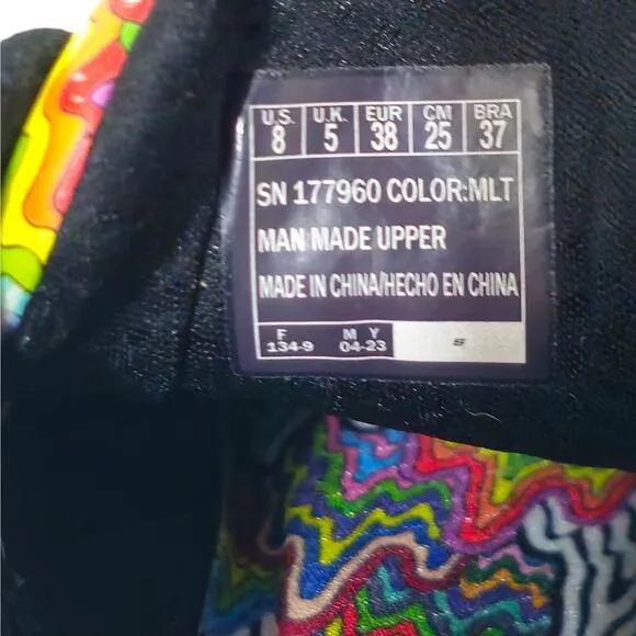 Jen Stark: Uno - Infinite Drip Skechers  Multi Color  Women's Size 8