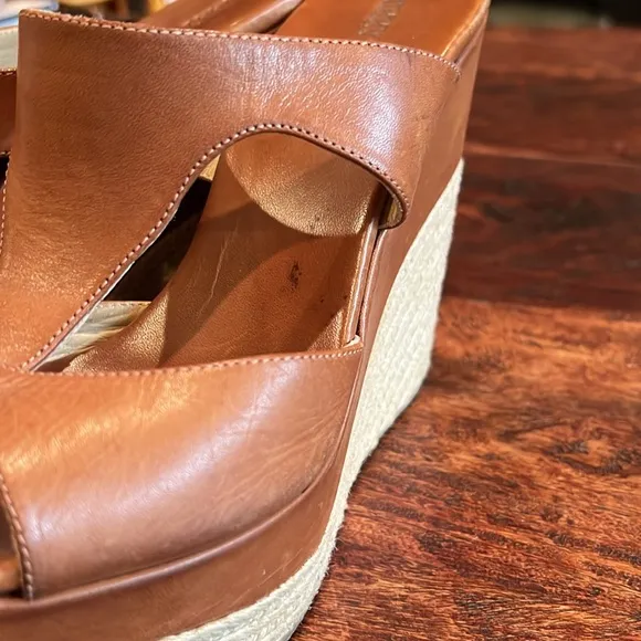 Jimmy Choo size 39.5 platform espadrille