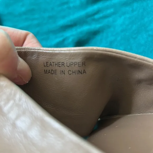 JOE’S Leather Wedge Heels Size 8