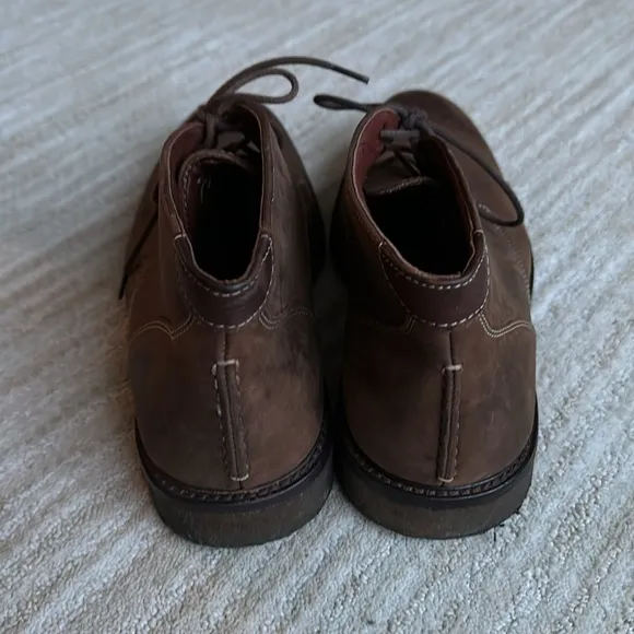 Johnston &amp; Murphy Copeland Chukka Boot Tan Oiled Full Grain Size 8